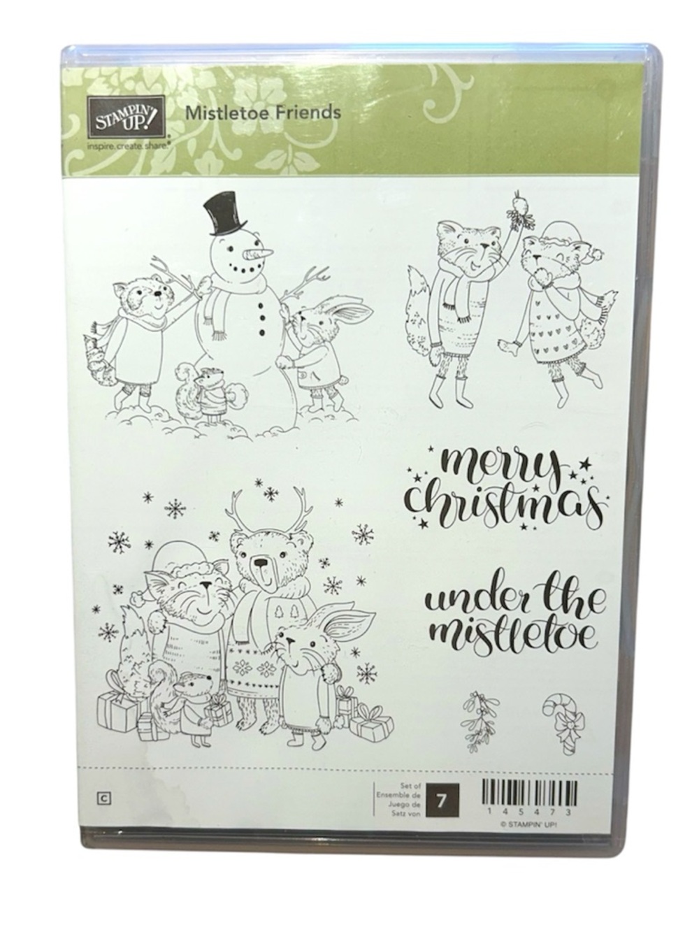 Stampin’ Up! “Mistletoe Friends ” Stamp Set
